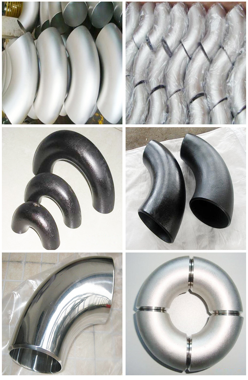 工廠(chǎng)直銷(xiāo) 工業(yè)級(jí)304不銹鋼沖壓彎頭管件，無(wú)縫焊接與法蘭連接解決方案